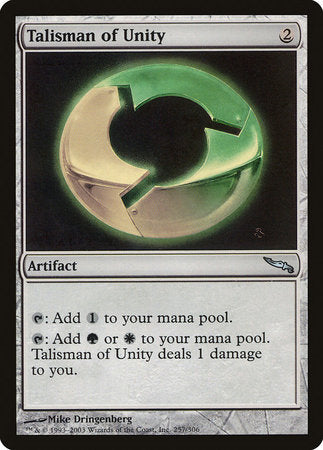 Talisman of Unity [Mirrodin] | Good Games North