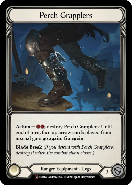 Perch Grapplers [U-CRU122-RF] Unlimited Rainbow Foil | Good Games North