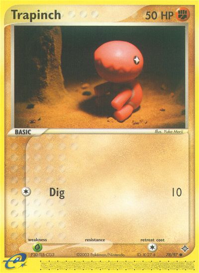 Trapinch (78/97) [EX: Dragon] | Good Games North