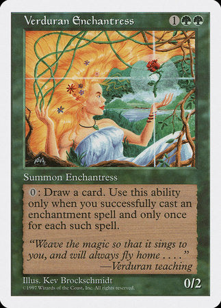 Verduran Enchantress [Fifth Edition] | Good Games North