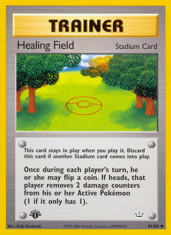 Healing Field (61/64) [Neo Revelation 1st Edition] | Good Games North