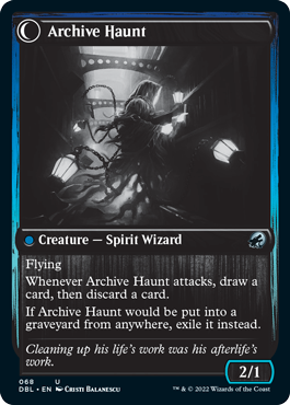 Overwhelmed Archivist // Archive Haunt [Innistrad: Double Feature] | Good Games North