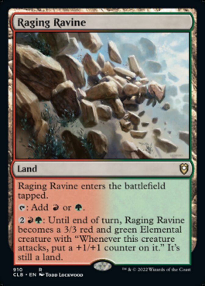 Raging Ravine [Commander Legends: Battle for Baldur's Gate] | Good Games North