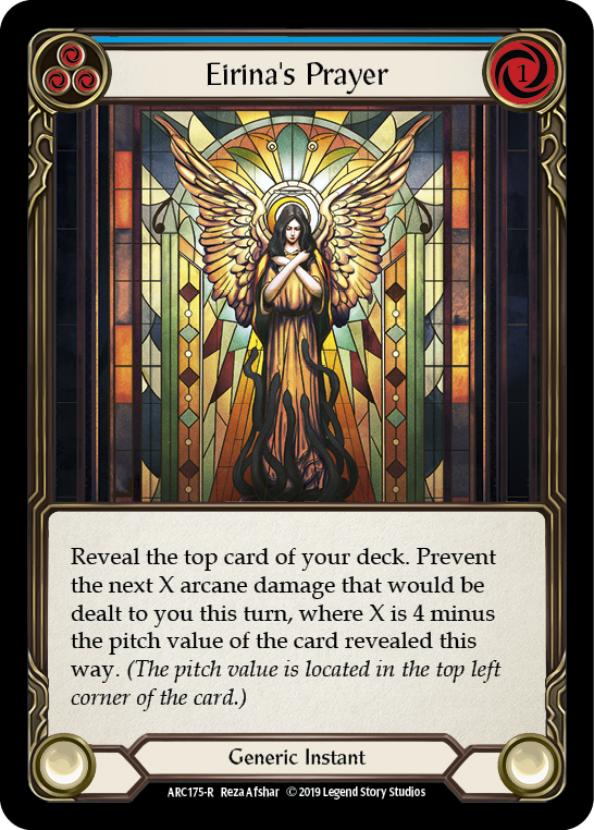Eirina's Prayer (Blue) [ARC175-R] 1st Edition Normal | Good Games North