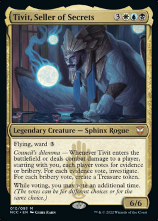 Tivit, Seller of Secrets [Streets of New Capenna Commander] | Good Games North