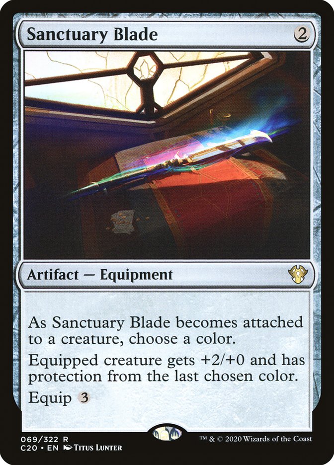Sanctuary Blade [Commander 2020] | Good Games North