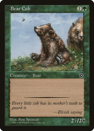 Bear Cub [Portal Second Age] | Good Games North