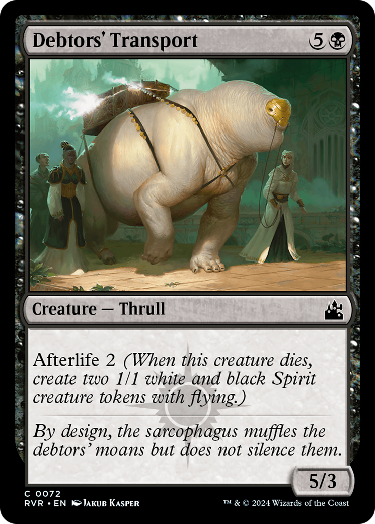 Debtors' Transport [Ravnica Remastered] | Good Games North