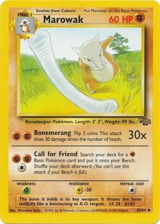 Marowak (39/64) [Jungle Unlimited] | Good Games North