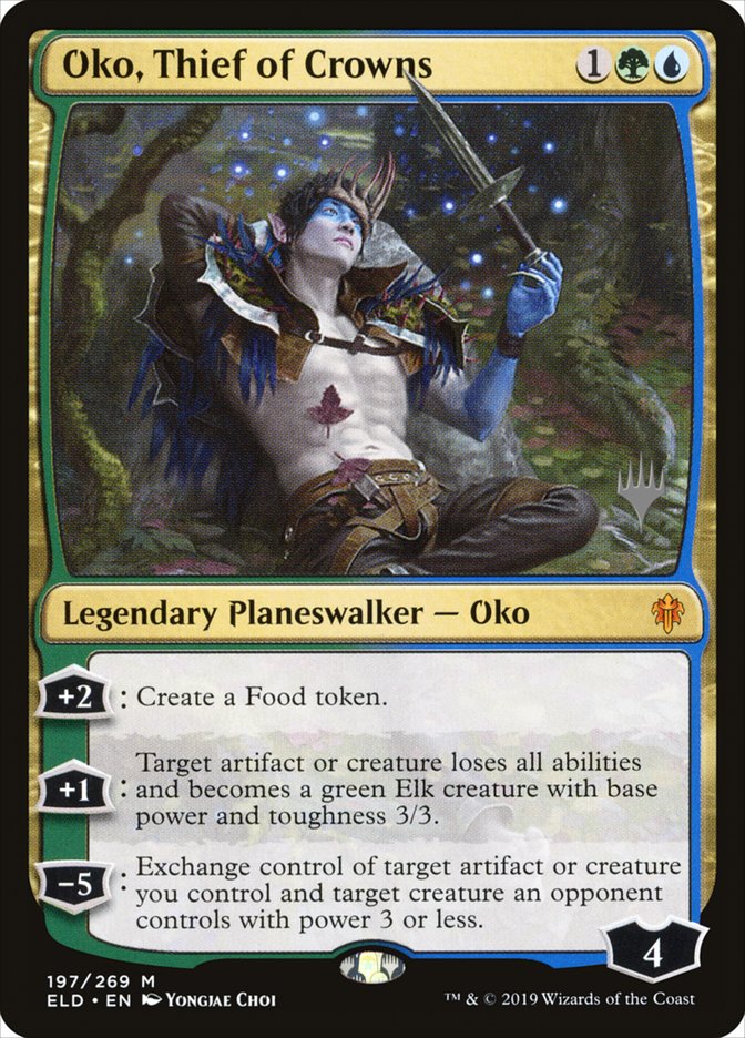 Oko, Thief of Crowns (Promo Pack) [Throne of Eldraine Promos] | Good Games North