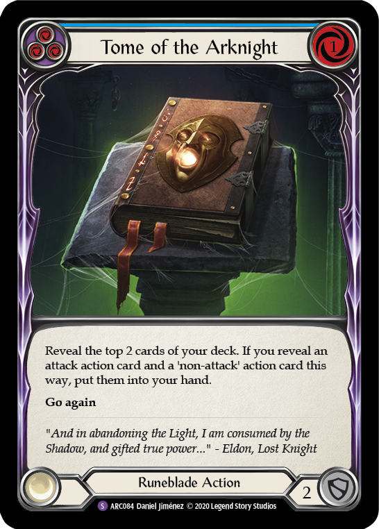 Tome of the Arknight [U-ARC084] Unlimited Rainbow Foil | Good Games North