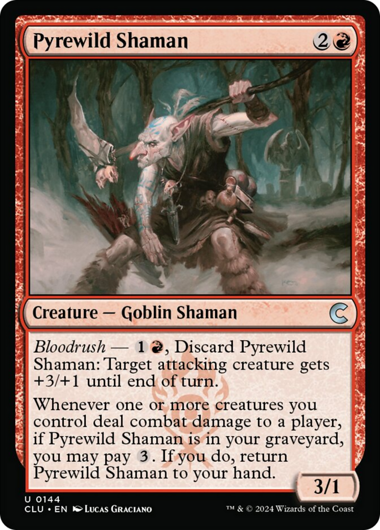 Pyrewild Shaman [Ravnica: Clue Edition] | Good Games North