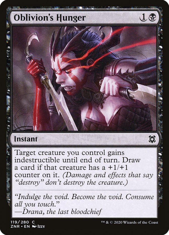 Oblivion's Hunger [Zendikar Rising] | Good Games North