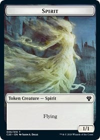 Spirit // Insect (013) Double-sided Token [Commander 2020 Tokens] | Good Games North