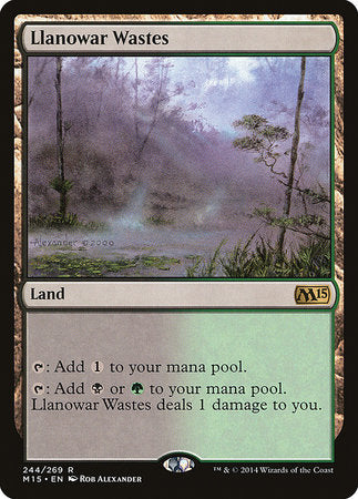 Llanowar Wastes [Magic 2015] | Good Games North
