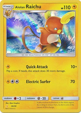 Alolan Raichu (30/30) [Sun & Moon: Trainer Kit - Alolan Raichu] | Good Games North