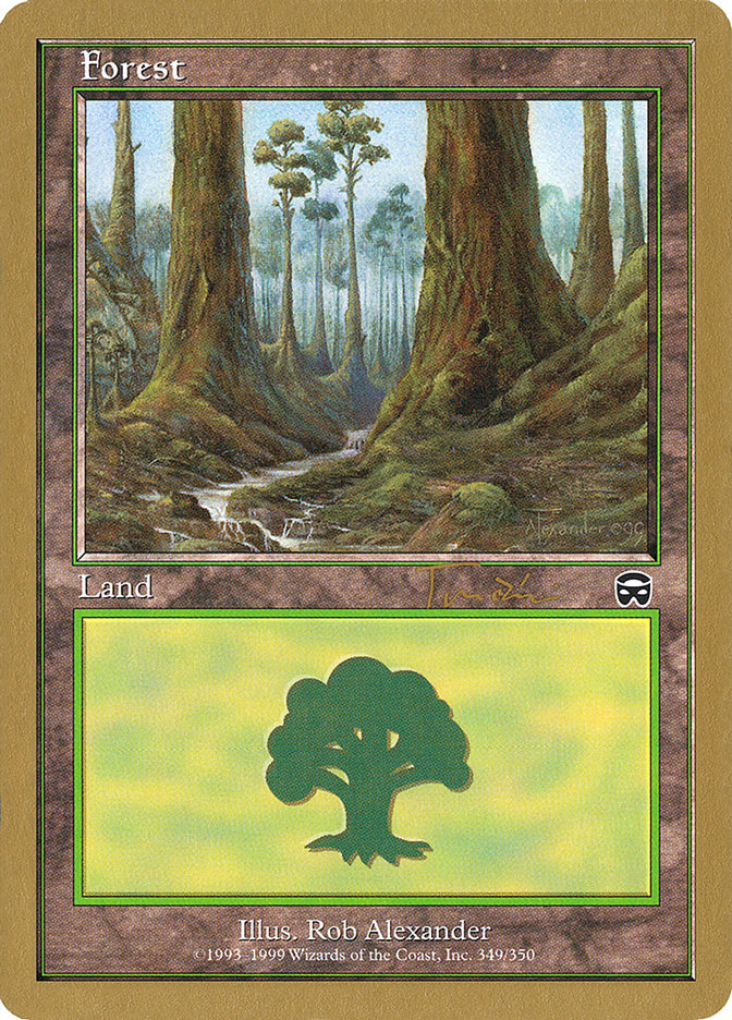 Forest (jt349) (Jan Tomcani) [World Championship Decks 2001] | Good Games North