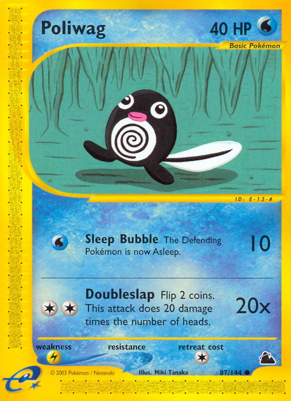 Poliwag (87/144) [Skyridge] | Good Games North