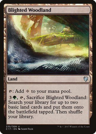 Blighted Woodland [Commander 2017] | Good Games North