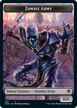 Zombie Army Double-Sided Token [Starter Commander Decks] | Good Games North