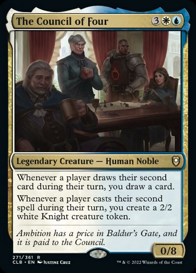 The Council of Four [Commander Legends: Battle for Baldur's Gate] | Good Games North