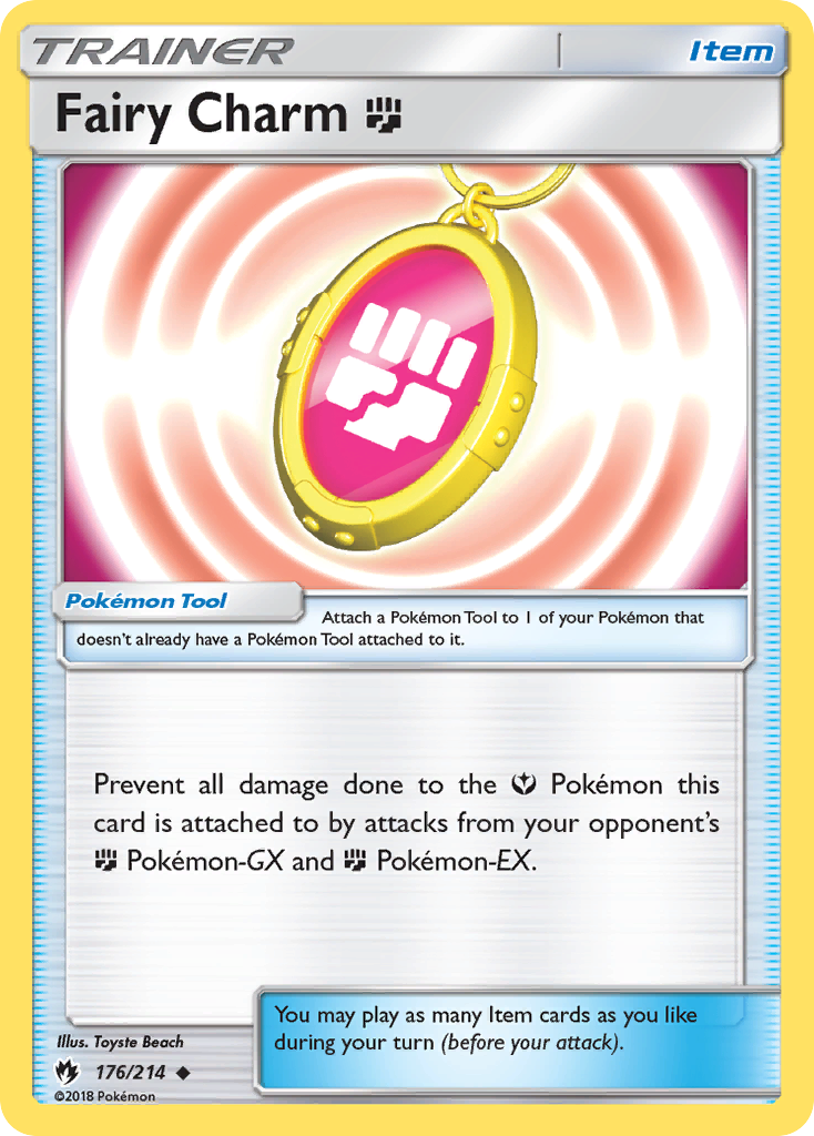 Fairy Charm Fighting (176/214) [Sun & Moon: Lost Thunder] | Good Games North