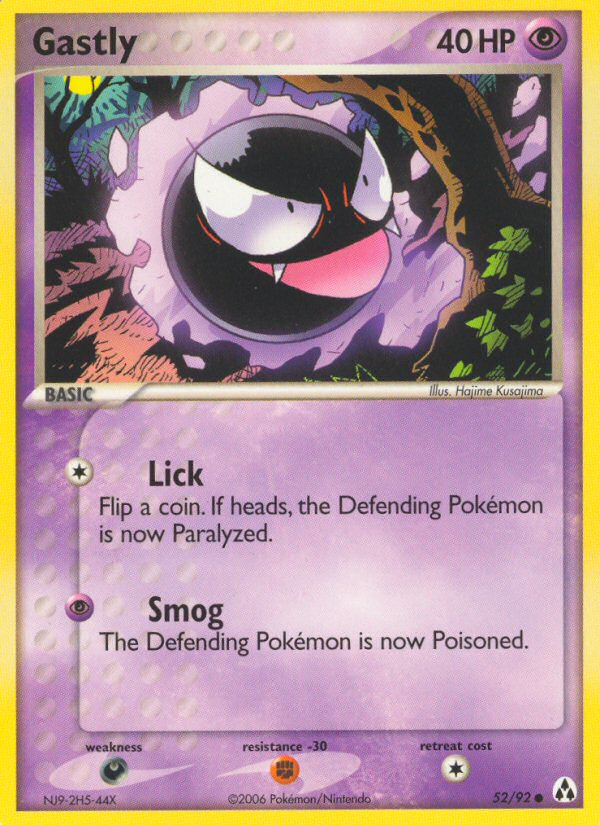 Gastly (52/92) [EX: Legend Maker] | Good Games North
