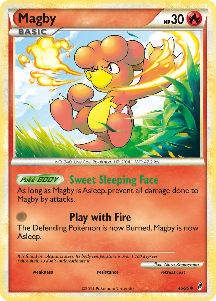 Magby (46/95) [HeartGold & SoulSilver: Call of Legends] | Good Games North