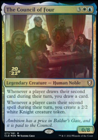 The Council of Four [Commander Legends: Battle for Baldur's Gate Prerelease Promos] | Good Games North