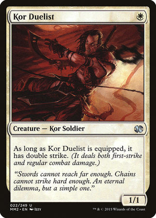 Kor Duelist [Modern Masters 2015] | Good Games North