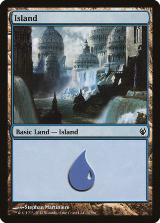 Island (37) [Duel Decks: Izzet vs. Golgari] | Good Games North