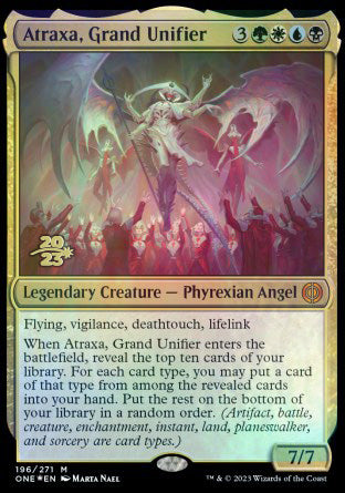 Atraxa, Grand Unifier [Phyrexia: All Will Be One Prerelease Promos] | Good Games North