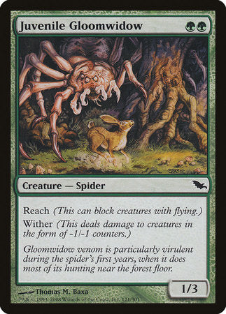 Juvenile Gloomwidow [Shadowmoor] | Good Games North