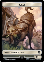 Bird // Goat Token [The Lord of the Rings: Tales of Middle-Earth Commander Tokens] | Good Games North