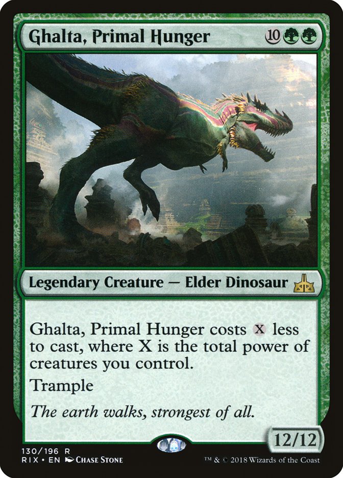 Ghalta, Primal Hunger [Rivals of Ixalan] | Good Games North