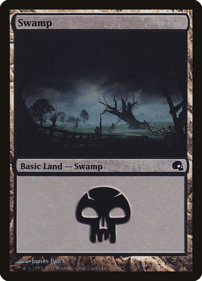 Swamp (28) [Premium Deck Series: Graveborn] | Good Games North