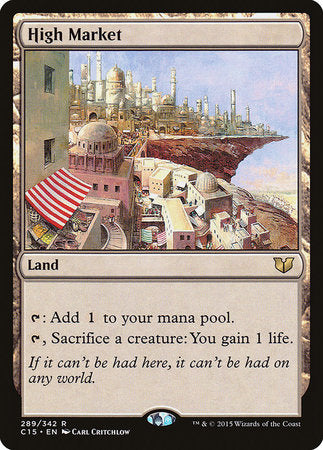 High Market [Commander 2015] | Good Games North