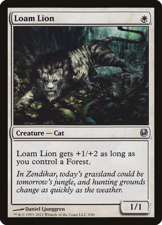 Loam Lion [Duel Decks: Ajani vs. Nicol Bolas] | Good Games North