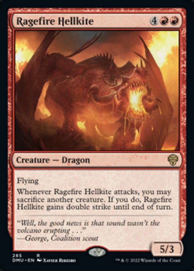 Ragefire Hellkite [Dominaria United] | Good Games North
