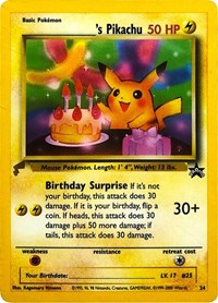 Pikachu (24) (Birthday) [Pikachu World Collection Promos] | Good Games North