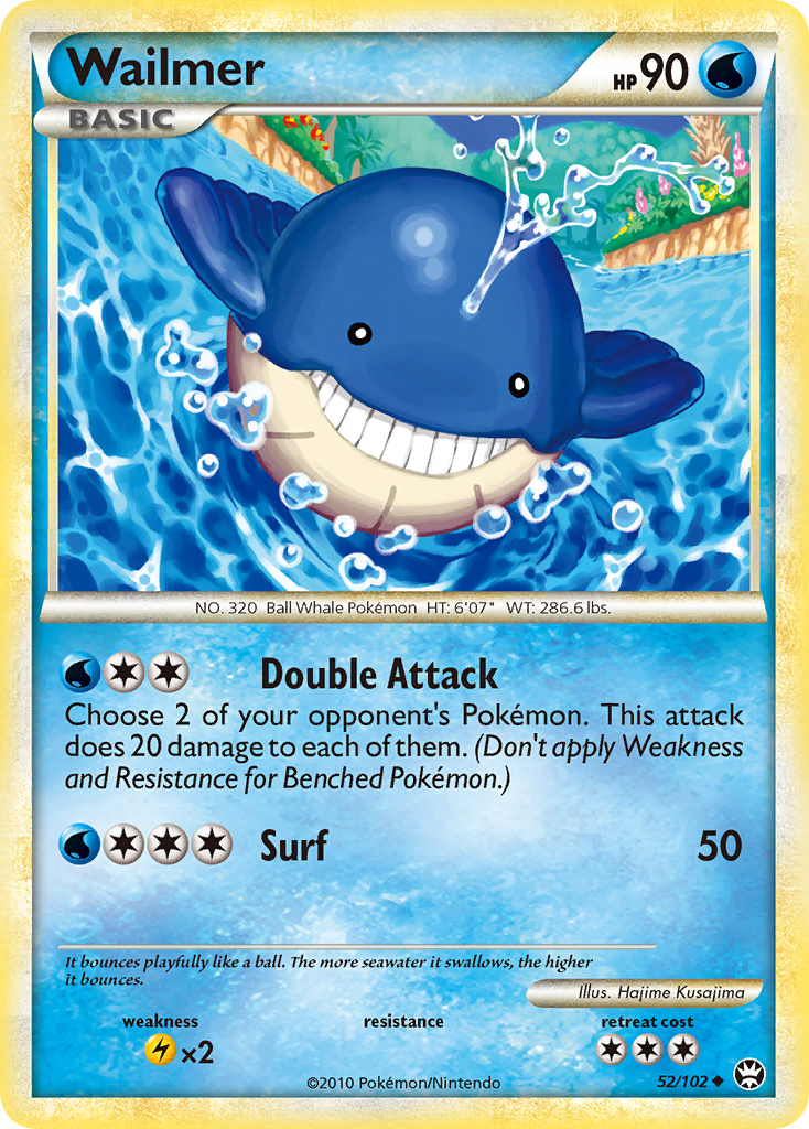 Wailmer (52/102) [HeartGold & SoulSilver: Triumphant] | Good Games North