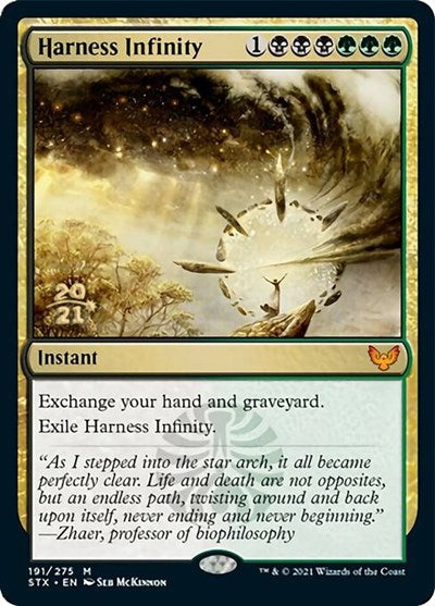 Harness Infinity [Strixhaven: School of Mages Prerelease Promos] | Good Games North