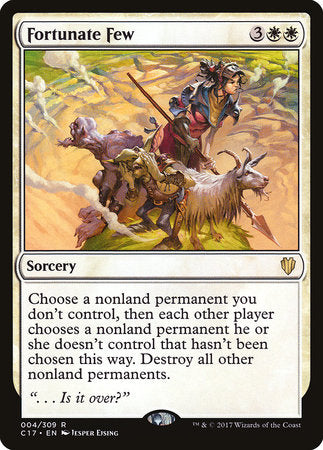 Fortunate Few [Commander 2017] | Good Games North