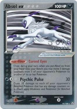 Absol ex (92/108) (Flyvees - Jun Hasebe) [World Championships 2007] | Good Games North