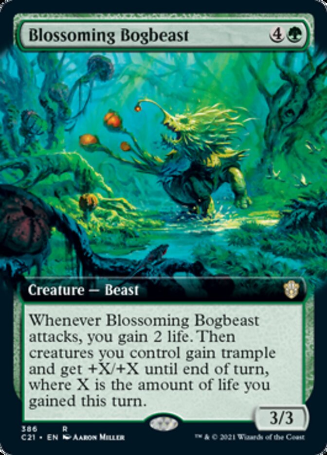 Blossoming Bogbeast (Extended) [Commander 2021] | Good Games North