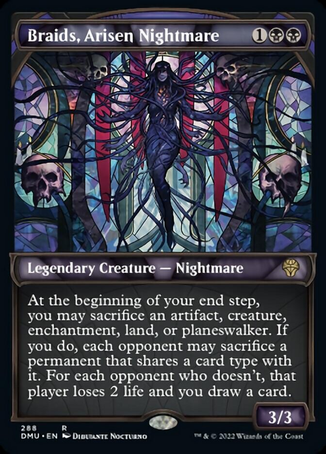 Braids, Arisen Nightmare (Showcase) [Dominaria United] | Good Games North