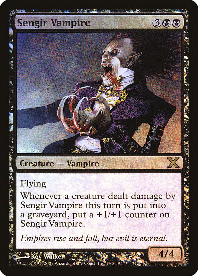 Sengir Vampire (Premium Foil) [Tenth Edition] | Good Games North