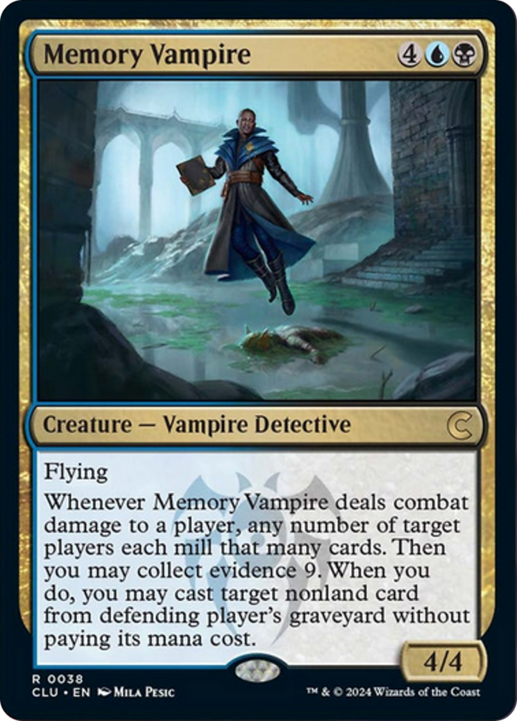 Memory Vampire [Ravnica: Clue Edition] | Good Games North