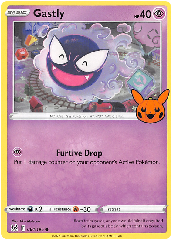 Gastly (064/196) [Trick or Trade 2023] | Good Games North