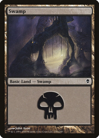 Swamp (238a) [Zendikar] | Good Games North